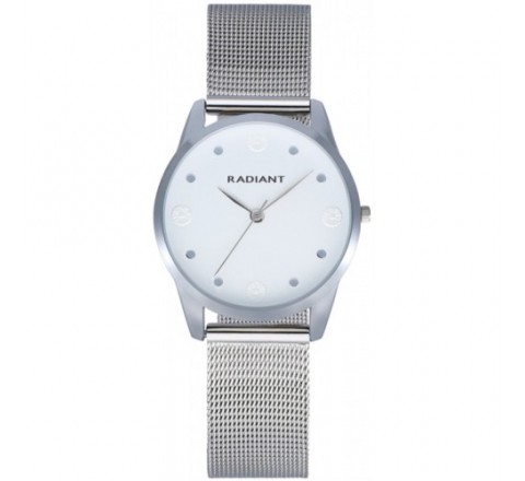 RELOJ RADIANT CAJA 36MM ARMIS ACERO ESFERA PLATEADA RA593201