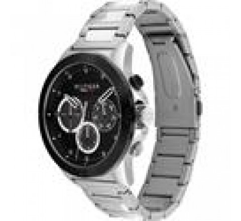 RELOJ TOMMY HILFIGER ACERO CAJA 46MM ESFERA NEGRA 1791890