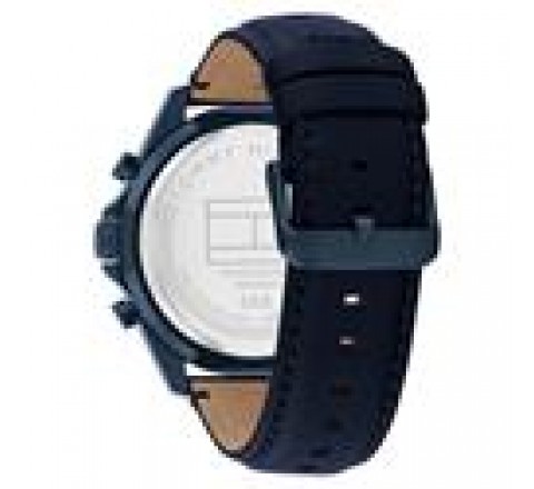RELOJ CRONO TOMMY HILFIGER PIEL AZUL 1710655