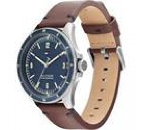 RELOJ TOMMY HILFIGER CORREA MARRON CAJA 43MM ACERO 1791905