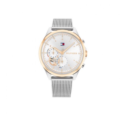 RELOJ TOMMY HILFIGER MALLA ACERO CAJA 38MM PLATEADA 1782416
