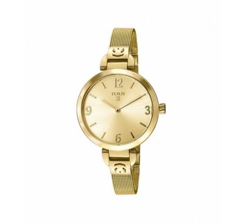 RELOJ TOUS ACERO DORADO BOHEME IPG MESH 300350620