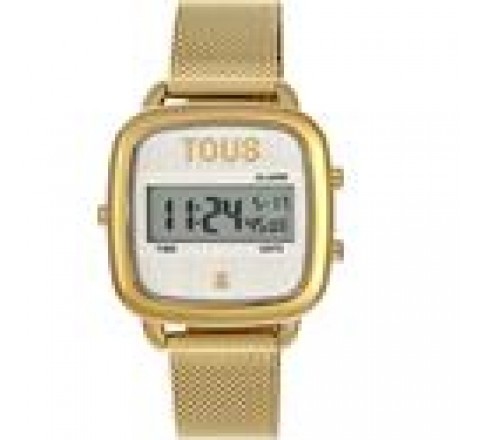 RELOJ TOUS DIGITAL CAJA Y ARMIS ACERO DORADO 300358090