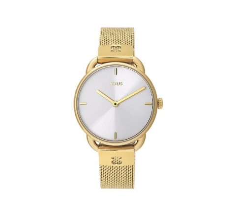 RELOJ TOUS MUJER 000351495 ACERO CHAPADO EN ORO
