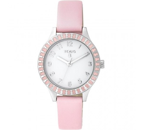 RELOJ TOUS NIÑA STRAIGHT 000351425 CORREA ROSA