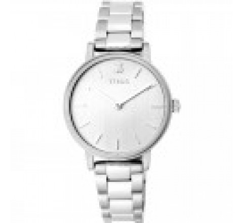 RELOJ TOUS ACERO ROND STRAIGHT ESFERA PLATEADA 100350465
