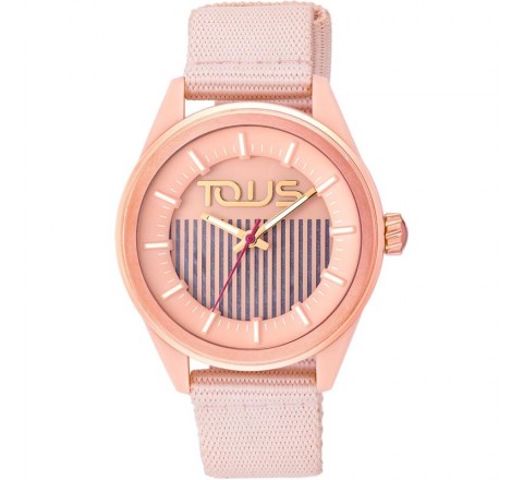 RELOJ TOUS CORREA ROSA NUDE ESFERA NUDE 200350910