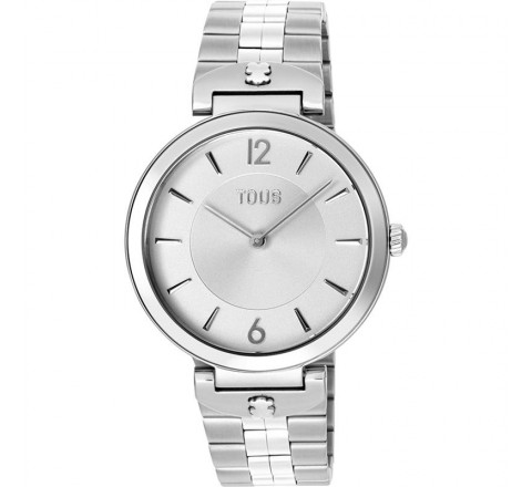 RELOJ TOUS CAJA Y ARMIS ACERO ESFERA PLATA 200351069
