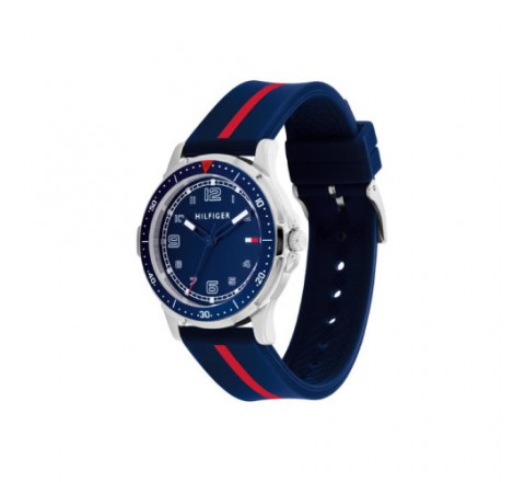 RELOJ TOMMY HILFIGER CAJA 34MM ACERO SILICONA AZUL 1720036