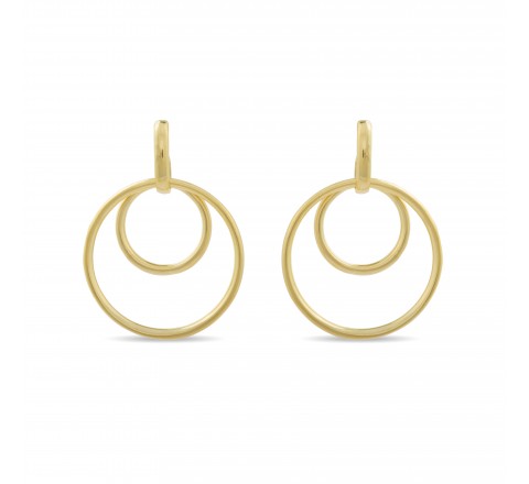 PENDIENTES METAL CHAPADO DRUK SGEW45200