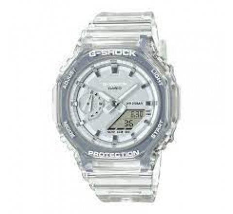 RELOJ CASIO G-SHOCK SILICONA TRANSPARENTE GMA-S2100SK-7AER