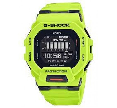 RELOJ CASIO G-SQUAD DIGITAL RESINA AMARILLA GBD-200-9ER