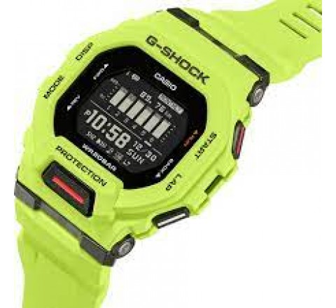 RELOJ CASIO G-SQUAD DIGITAL RESINA AMARILLA GBD-200-9ER