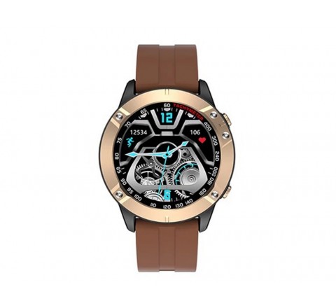 RELOJ LISKA SMARTWACTH REDONDO SILICONA MARRON SV-13TF-3