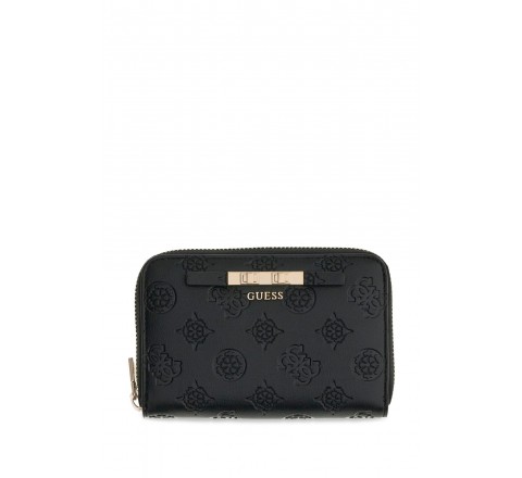 MONEDERO GUESS CARMELLA SLG MEDIUM ZIP AROND SWPD2225140 BLO