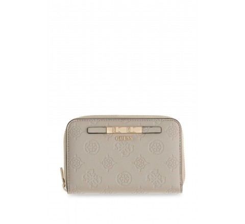 MONEDERO GUESS CARMELLA SLG MEDIUM ZIP AROUN SWPD2225140 BNN
