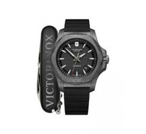 RELOJ VICTORINOX V241866 SILICONA NEGRA AUTOMATICO