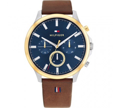 RELOJ TOMMY HILFIGER CAJA 44MM ACERO BICOLOR 1710496