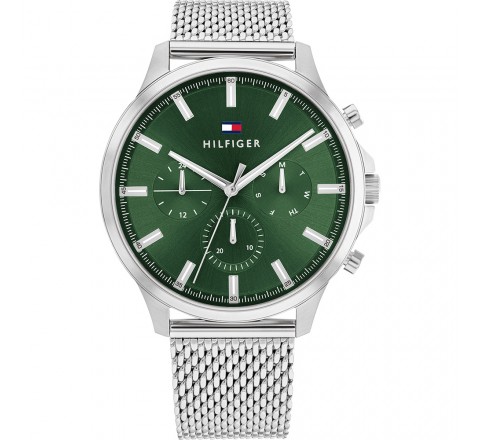 RELOJ TOMMY HILFIGER CAJA 44MM ACERO ESFERA VERDE 1710499
