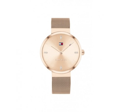 RELOJ SEÑORA 1782218.TOMMY.HILFIGER.35MM EN ACERO ROSADO