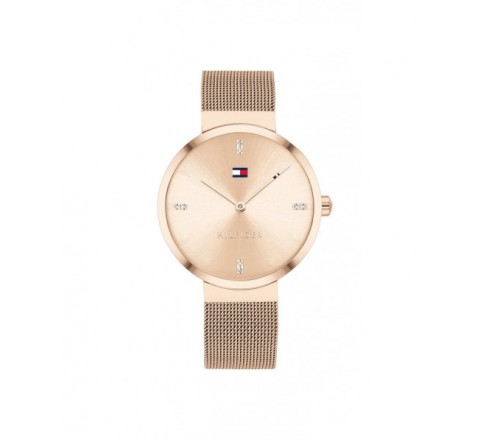 RELOJ SEÑORA 1782218.TOMMY.HILFIGER.35MM EN ACERO ROSADO