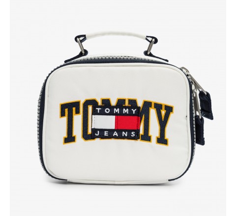 BANDOLERA TOMMY HILFIGUER JEANS BLANCO A0AW11637YBL