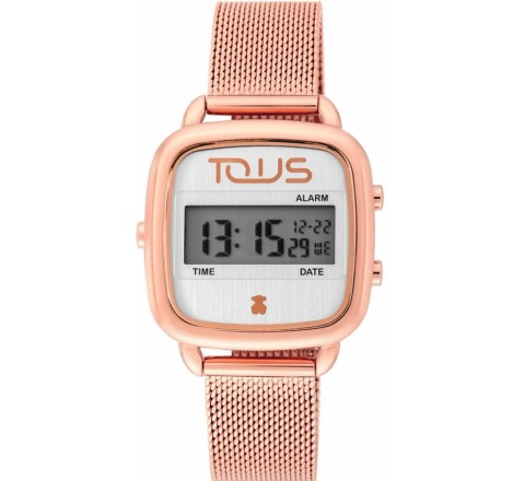 RELOJ TOUS DIGITAL ESTERILLA ACERO ROSADO 200350560