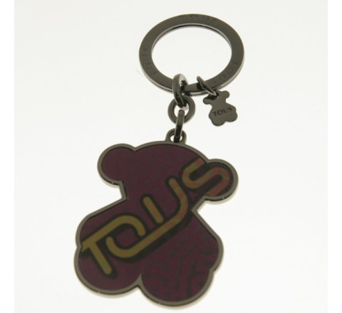 LLAVERO TOUS LENE LEO LOGO ROSA 095970855