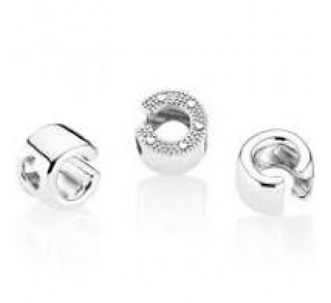 CHARMS PANDORA 797457 PLATA LETRA C