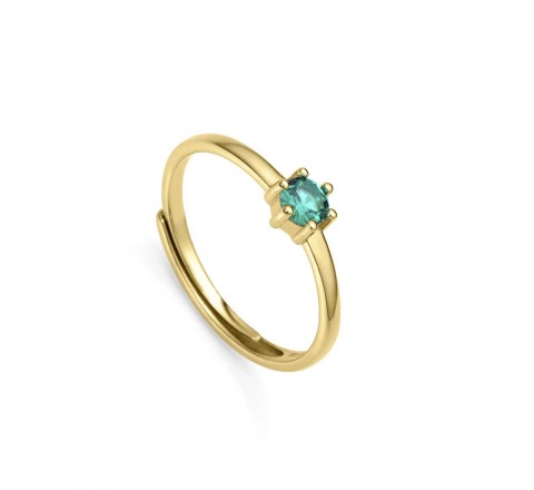 ANILLO VICEROY PLATA DORADO CIRCONITA 9115A013-32