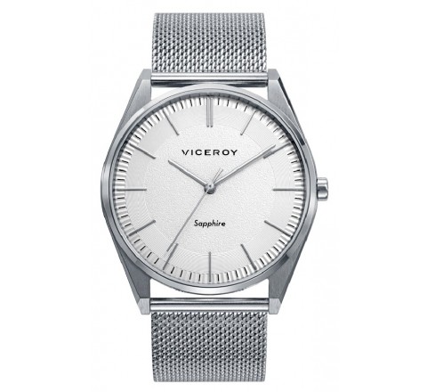 RELOJ VICEROY CAJA Y ARMIS ACERO ESFERA BLANCA 46809-07