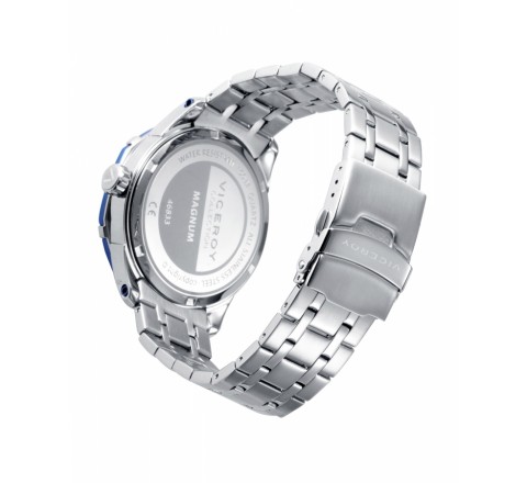 RELOJ VICEROY ACERO IP AZUL CAB 46837-37
