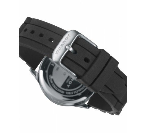 PACK RELOJ VICEROY NIÑO SILICONA NEGRO Y REGALO 42405-54