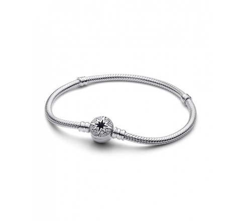 PULSERA PANDORA SERPIENTE CIERRE ESTRELLA POLAR 593584C0-18