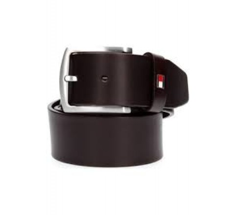 CINTURO TOMMY CUERO MARRON 95 E367863162 066