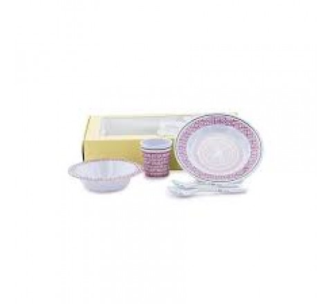 VAJILLA TOUS BABY COMEDOR ROSA 5 PIEZAS 095820838