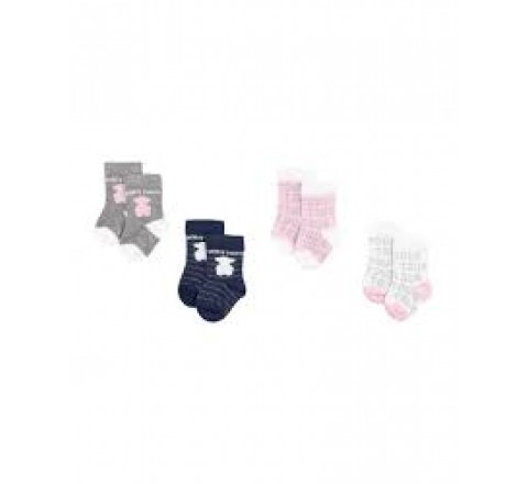 PACK BABY TOUS 4 CALCETINES SSOCKS 095820827
