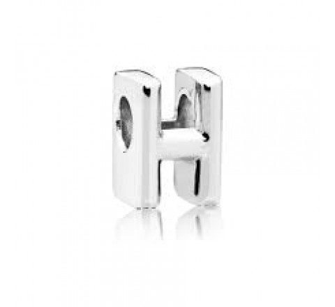 CHARMS PANDORA PLATA LETRA H 797462